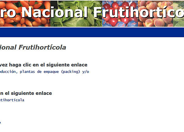 Registro Frutihortícola